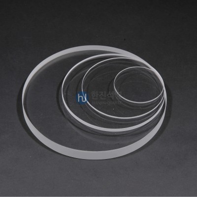 석영원형판 석영디스크 Quartz Circle-Plate